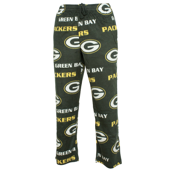 NFL Packers Pajama Pants Men's Medium Yellow/Green Football