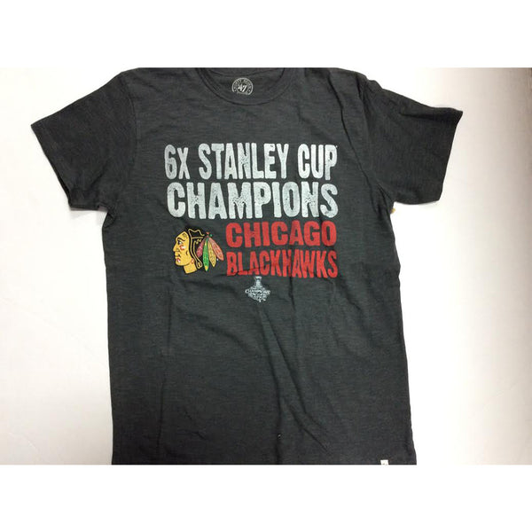 Chicago Blackhawks 2015 NHL Stanley Cup Champs Camo Trophy 47 Brand Adj Hat  Cap