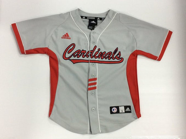 St. Louis Cardinals Road Majestic Cool Base Player Jersey - Gray