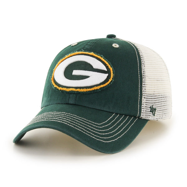 Green Bay Packers '47 Brand Closer Adjustable Adult Hat