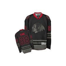 NHL Chicago Blackhawks #88 Patrick Kane Home Premier N and N Tee, Large, Red