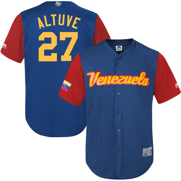 2023 World Baseball Classic - Game-Used Jersey - 3/12/2023 - Jose Altuve  #27 - Venezuela