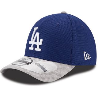 New Era Los Angeles Dodgers Throwback Mens Crewneck (Grey/Blue)