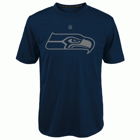 Seattle Seahawks Youth NFL Reflective Performance Shirt