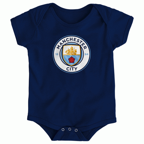 Manchester City Navy Infant Onesie