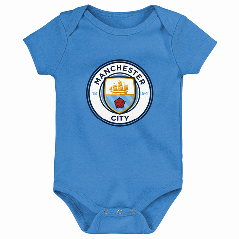 Manchester City Light Blue Infant Onesie