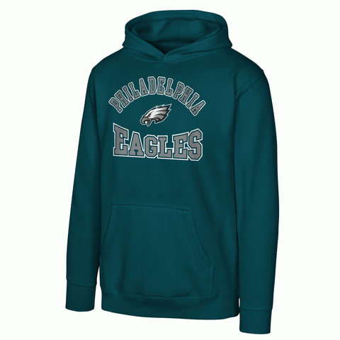 Philadelphia Eagles Youth NFL Pullover Hoodie Sweatshirt