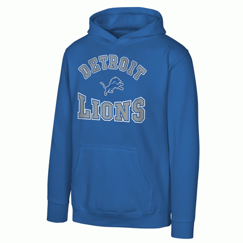 Detroit Lions Youth NFL Pullover Hoodie Sweatshirt