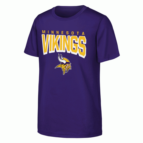 Minnesota Vikings Youth NFL Short Sleeve Shirt