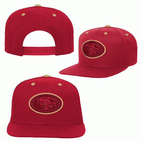 San Francisco Forty Niners NFL Youth Snapback Adjustable Hat