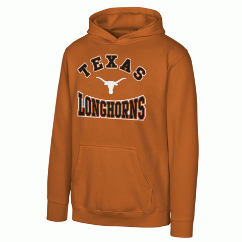 Texas Longhorns Youth Pullover Hoodie Sweatshirt