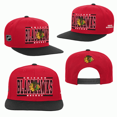 Chicago Blackhawks Youth NHL Snapback Adjustable Hat