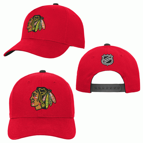 Chicago Blackhawks Youth NHL Adjustable Snapback Hat