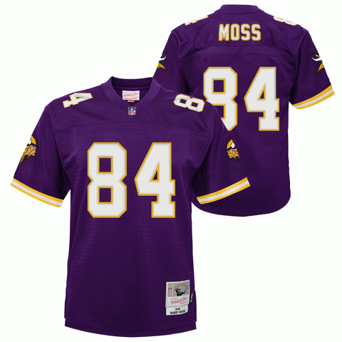 Randy Moss #84 NFL Youth Minnesota Vikings Football Jersey