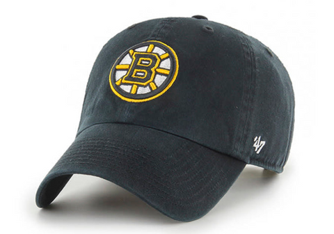 Boston Bruins Adult 47 Brand Clean Up Adjustable Hat