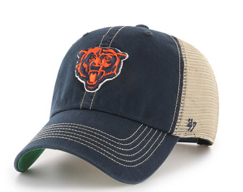 Chicago Bears 47 Brand Adult Trawler Adjustable Hat