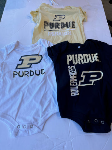 Purdue Boilermakers Colosseum 3-Piece Infant 0-3 Months