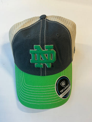 Notre Dame Fighting Irish Top of the World Off Road Adjustable Snapback Hat