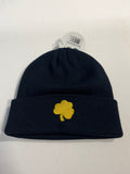 Notre Dame Fighting Irish Top of the World One Size Fits Most with Gold Letters Winter Hat with no Pom