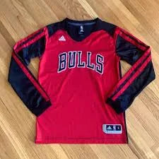 Chicago Bulls Adidas Youth Long Sleeve Shirt