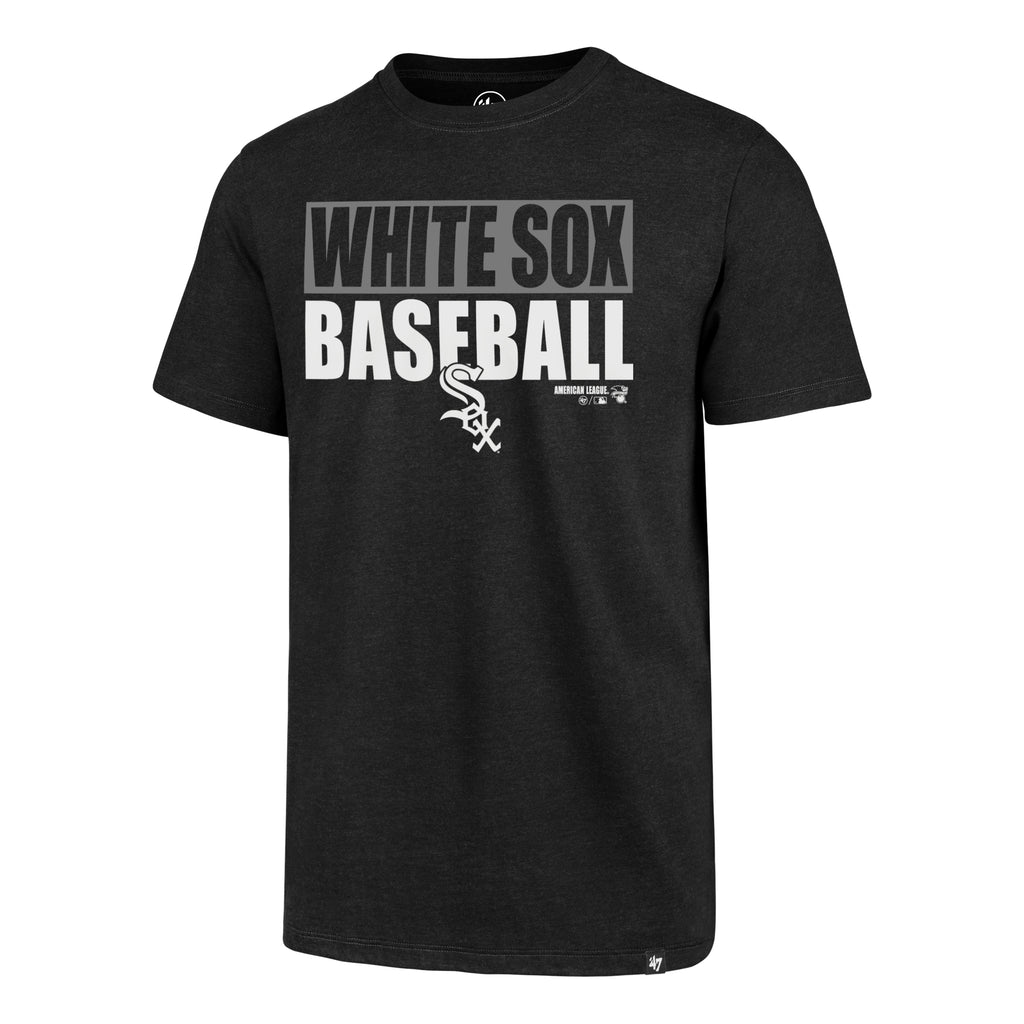 47 CHICAGO WHITE SOX IMPRINT ECHO TEE - Print T-shirt - jet black