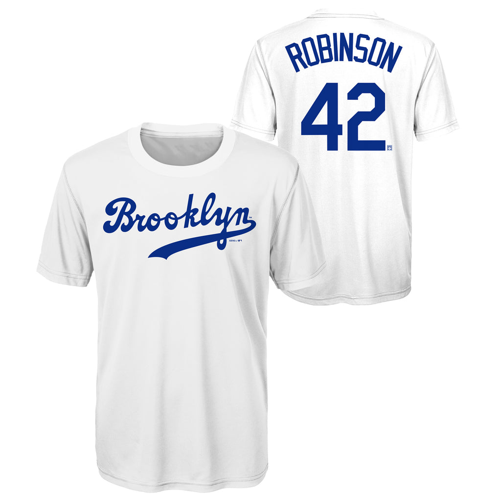 Majestic Men's Brooklyn Dodgers Cooperstown Blank Replica CB
