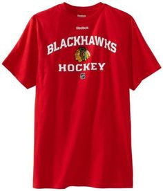  adidas Chicago Blackhawks Reebok 6X Stanley Cup Champions Ring  Red T-Shirt Men's : Sports & Outdoors