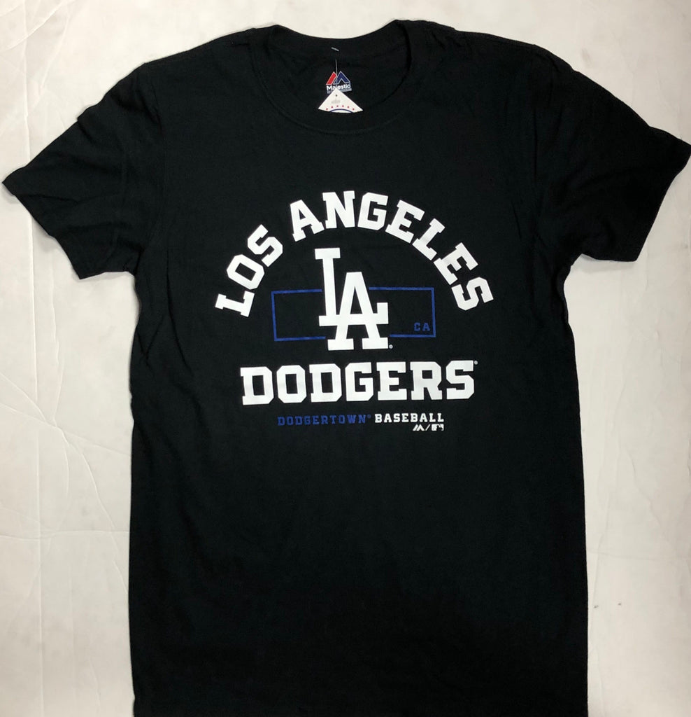 LA Dodgers Tonal Wave Dark Blue T-Shirt