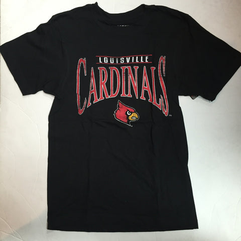 Louisville Cardinals Colosseum Arch & Logo Crew Neck Sweatshirt - Black