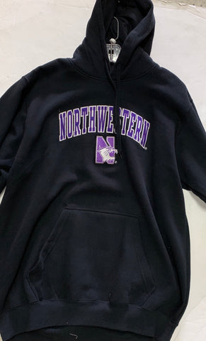 Northwestern Wildcats Color Block Big Logo Gaiter Scarf