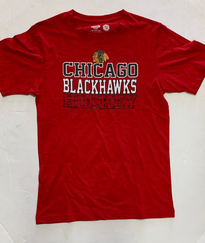 Men’s Chicago Blackhawks Adidas Team Hockey Sz M CLIMALITE Hoodie NHL  Sweatshirt
