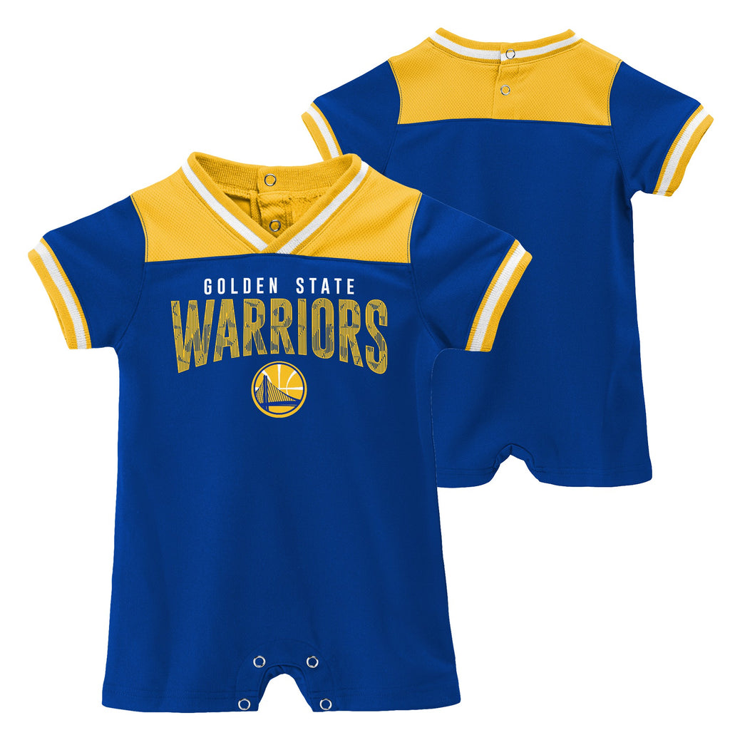 Outerstuff Youth Royal Golden State Warriors Fade Away Shorts Size: Large