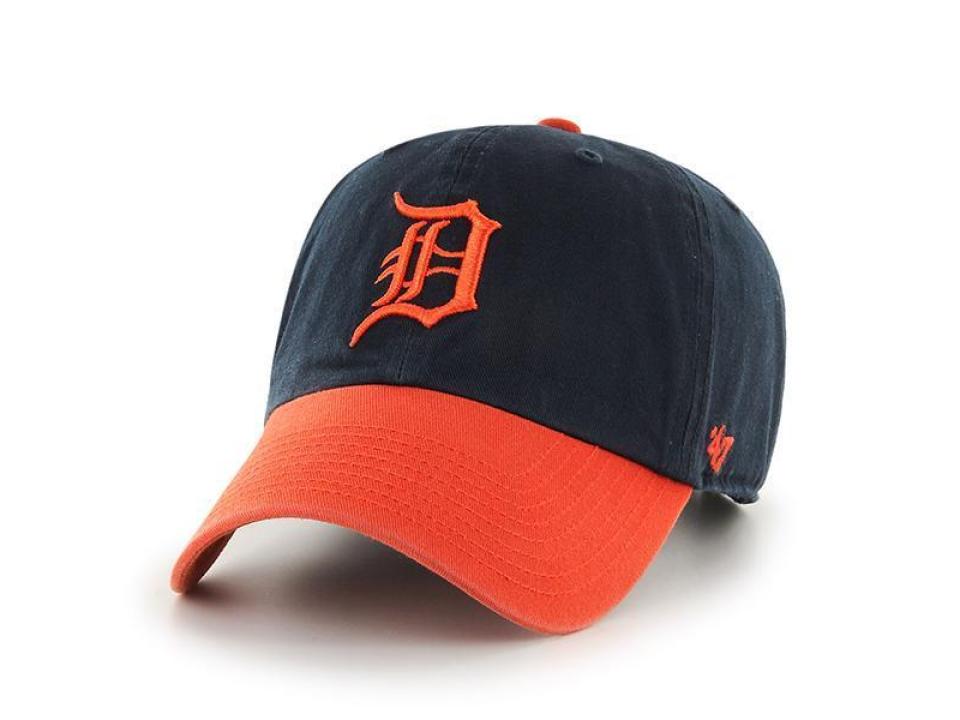 Detroit Tigers 47 Brand Heritage Clean Up Adjustable Hat - Navy