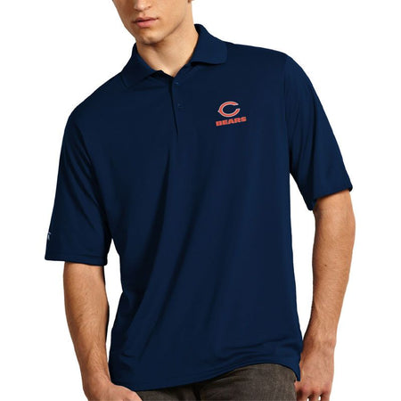 Chicago Bears Antigua Activewear Top Mens Large XXL Blue 1/4 Zip