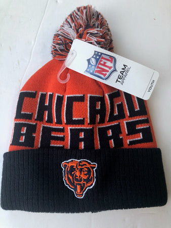 Little Earth 3C20125-BEAR-LRG Large NFL Chicago Bears Knit Hat