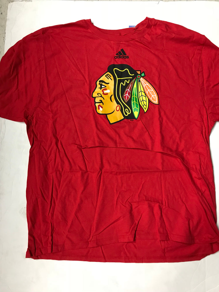 47 Chicago Blackhawks Red Imprint Match Long Sleeve Fashion T Shirt