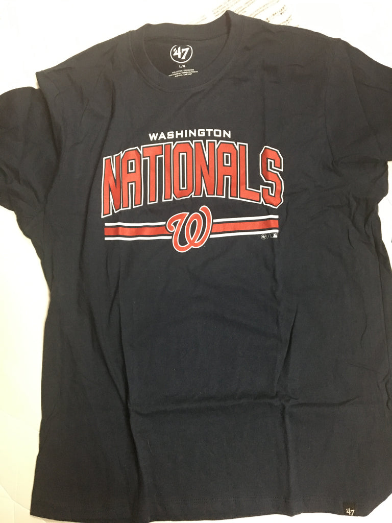 Women's Fanatics Branded Red/Navy Washington Nationals Fan T-Shirt Combo Set