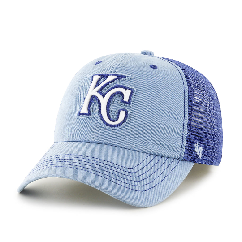 Kansas City Royals Gray Imprint Club Raglan Baseball Tee by '47 Brand