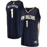 Zion Williamson Pelicans Jerseys: Zion Williamson New Orleans #1 Jersey