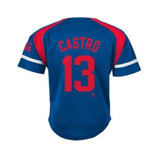 Chicago Cubs Authentic Starlin Castro Home Cool Base Jersey