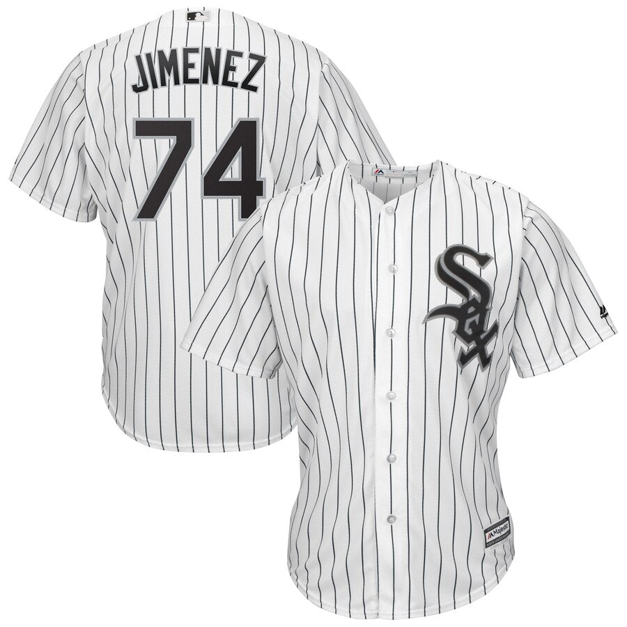 Youth Eloy Jimenez Chicago White Sox Replica Black Golden Alternate Jersey